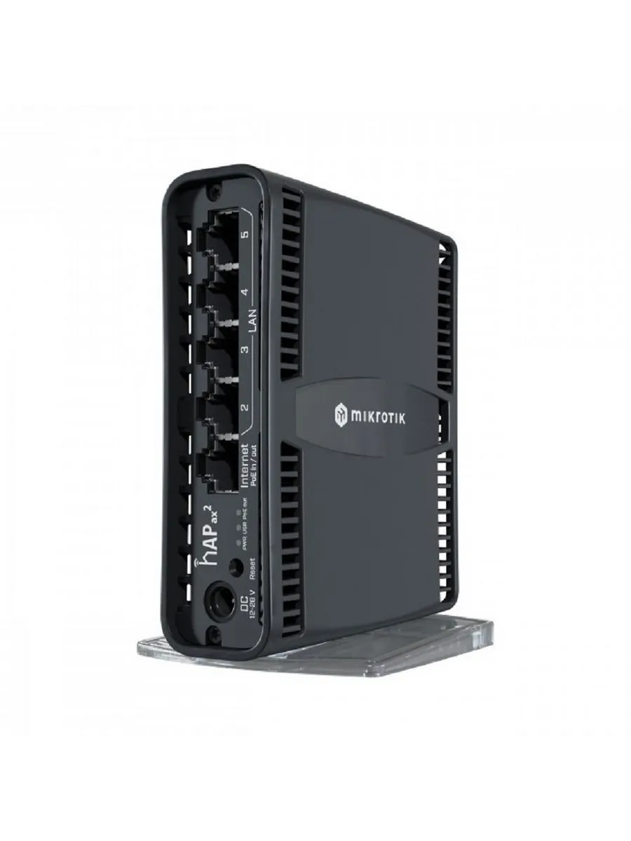 Wi-Fi Роутер Mikrotik hAP ax2 C52iG-5HaxD2HaxD-TC гигабитный
