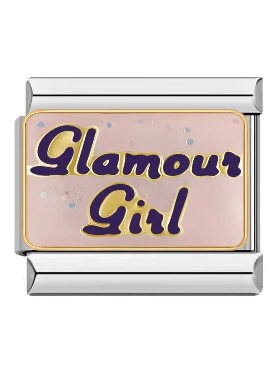 Шарм Glamour Girl, нержавеющая сталь, DJ735 NO 4