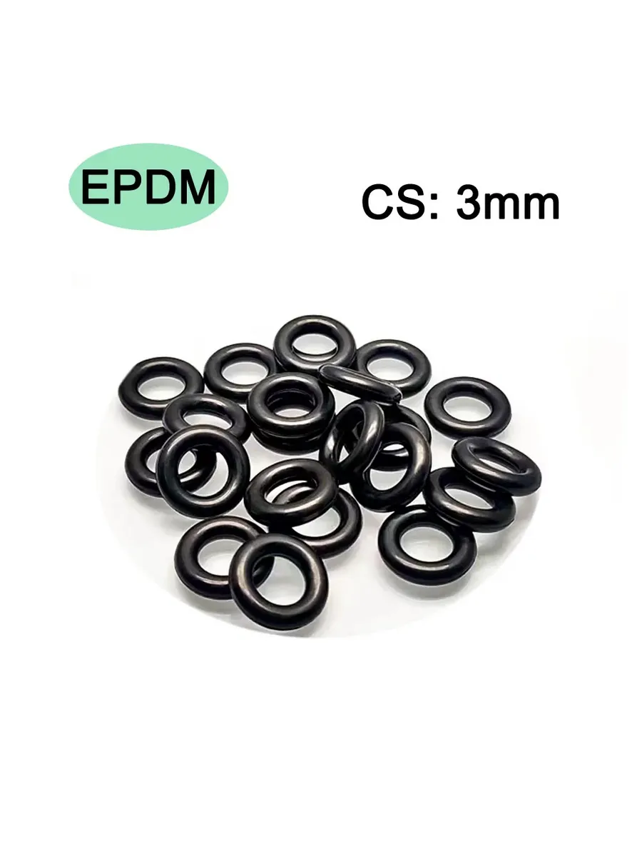 Уплотнительное кольцо EPDM CS, 10 шт., резиновая прокладка т