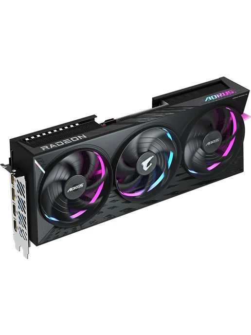 Видеокарта Gigabyte PCI-E 5.0 GV-R9070XTAORUS, вариант, фото 3