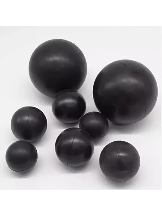 Нет бренда Черные резиновые шарики 2-250 мм, 10pcs, 10 шт, фото 3