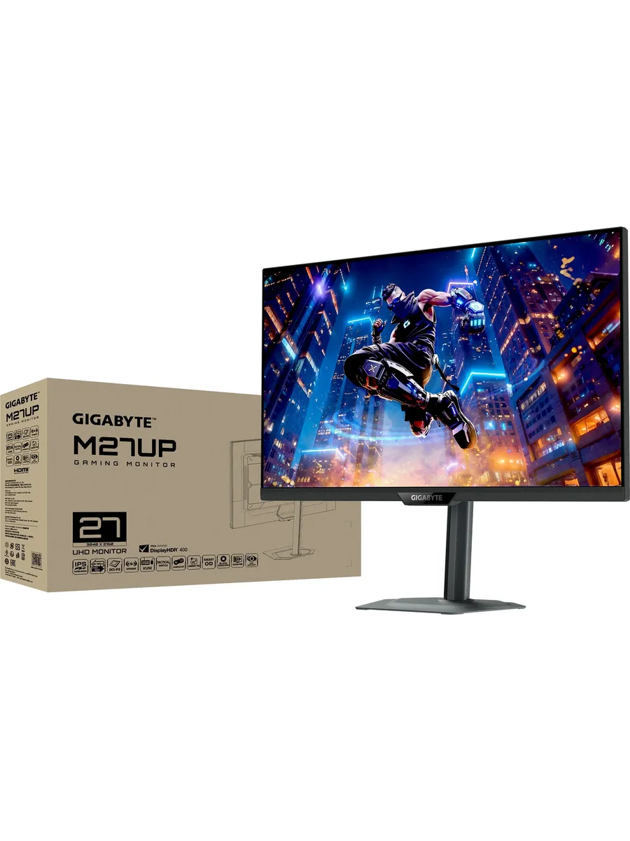Монитор Gigabyte 27" M27UP черный IPS LED 16 9
