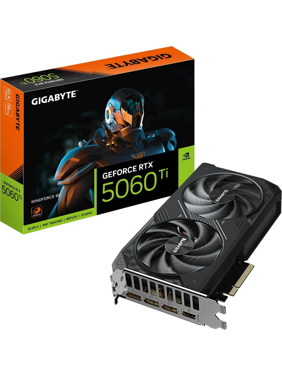 Видеокарта Gigabyte PCI-E 5.0 GV-N506TWF2-8GD 1.0