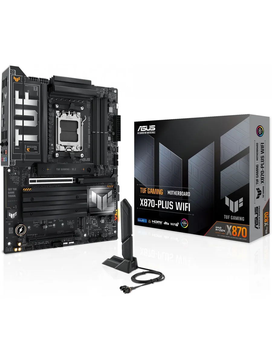 Материнская плата Asus TUF GAMING X870-PLUS 1252283678 купить за 39 136 ₽ в интернет‑магазине Wildberries