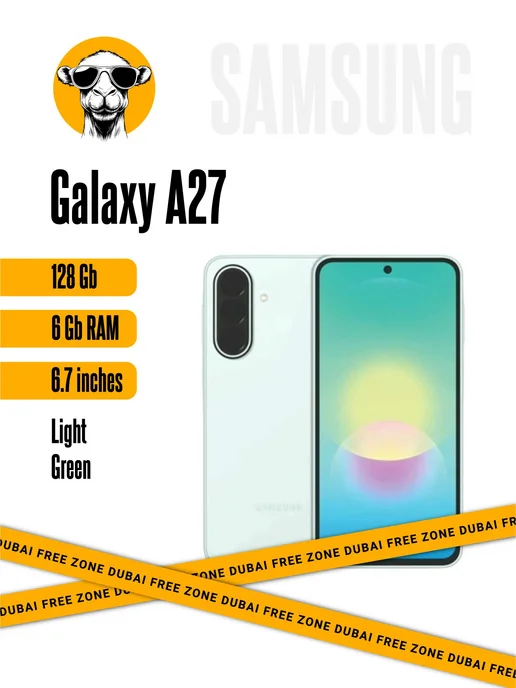 Смартфон Samsung A27 6/128 ГБ, зеленый