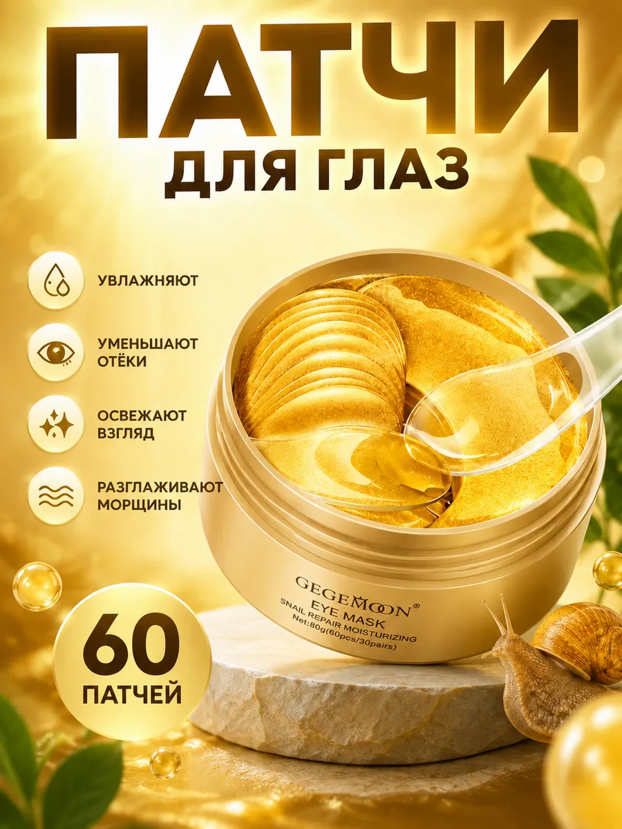 Патчи для глаз GEGEMOON.