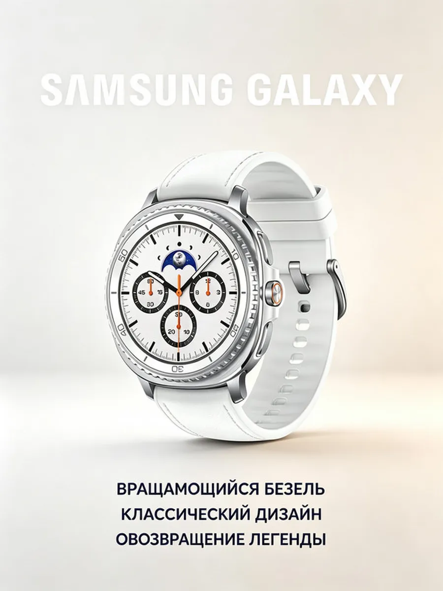 Samsung Официальная розница Galaxy Watch 8 Classic бел