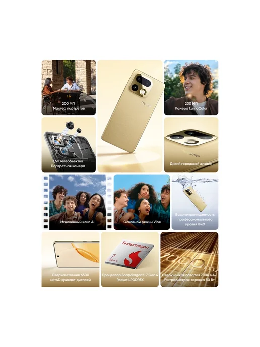 Смартфон realme 16 Pro Plus 12/512 ГБ, серый, фото 3