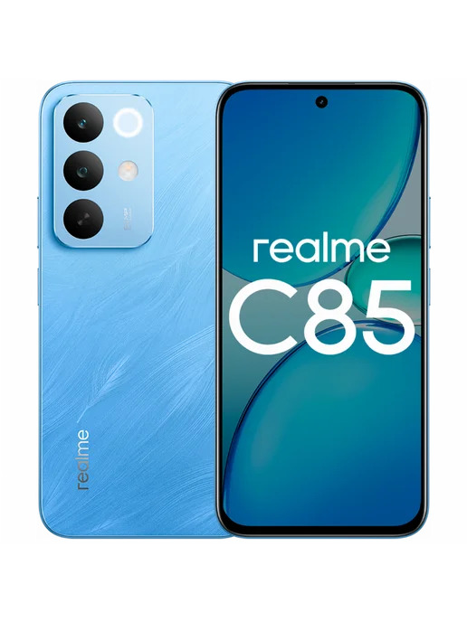 Смартфон realme C85 8/256 ГБ, голубой, фото 2