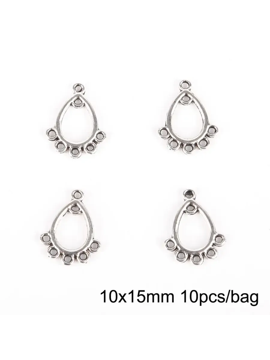Шармы для украшений 10x15mm, 10 шт.