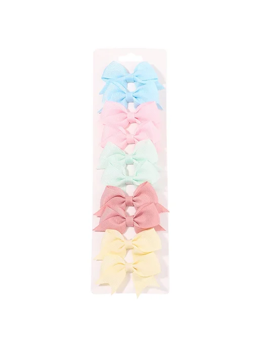 Baby Bows Заколки для волос 10 шт, Цвет 2640-4, 10 шт