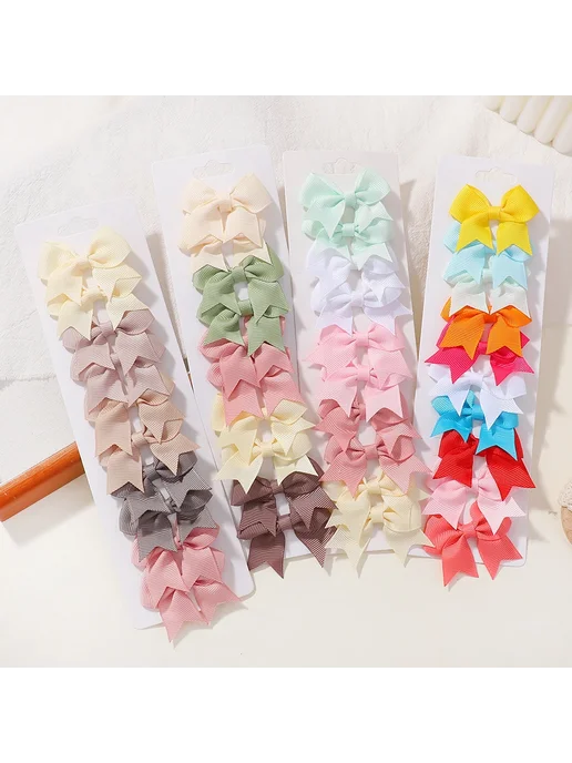 Baby Bows Заколки для волос 10 шт, Цвет 2640-4, 10 шт, фото 3