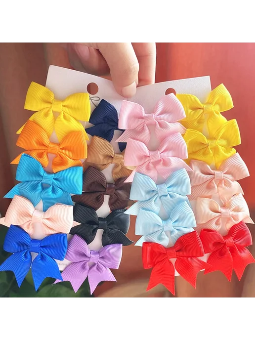 Baby Bows Заколки для волос 10 шт, Цвет 2640-4, 10 шт, фото 4