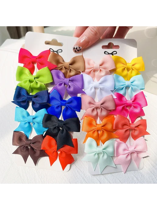 Baby Bows Заколки для волос 10 шт, Цвет 2640-4, 10 шт, фото 5