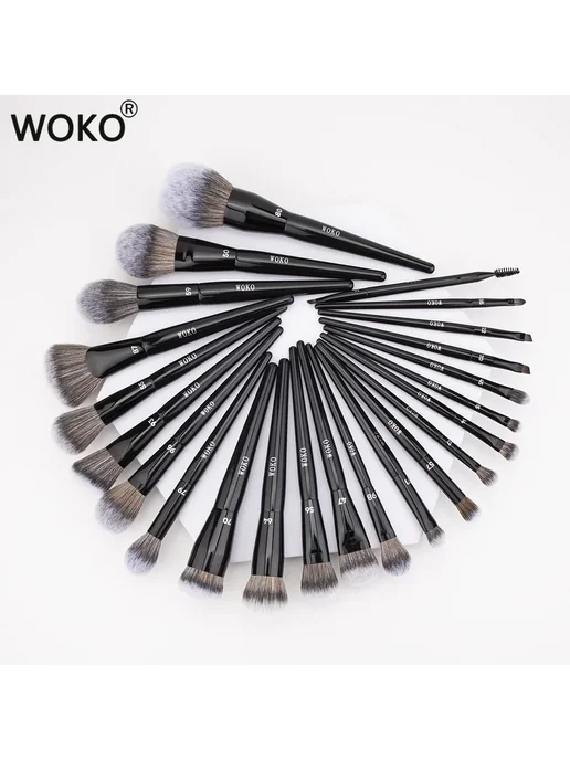 Кисть для румян WOKO 93, Handle Color 93, 93 Blush brush, фото 3