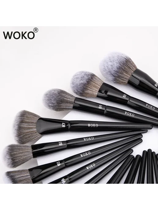 Кисть для румян WOKO 93, Handle Color 93, 93 Blush brush, фото 4