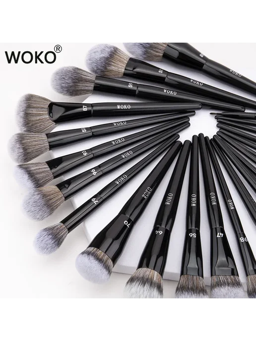 Кисть для румян WOKO 93, Handle Color 93, 93 Blush brush, фото 5