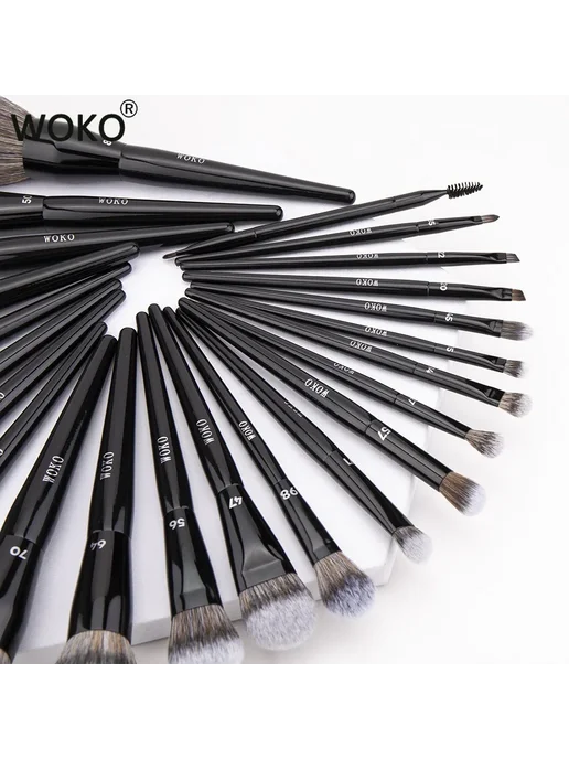 Кисть для румян WOKO 93, Handle Color 93, 93 Blush brush, фото 7