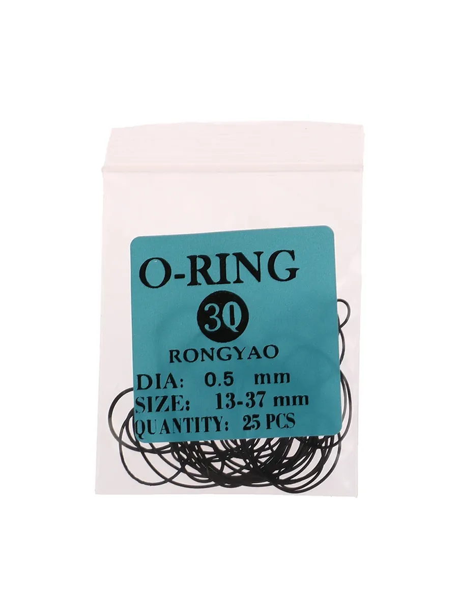 Уплотнительные кольца O-Ring 30, DIA: 0.5mm, 13-37mm, 25шт,
