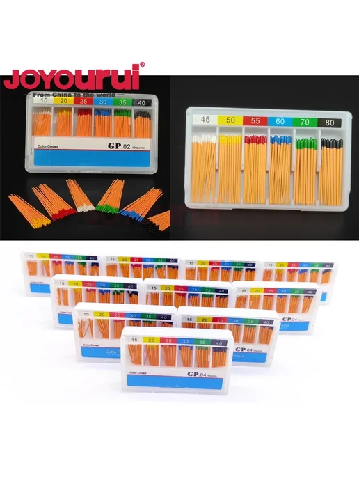 JOYOURUI Бумажные точки для эндодонтии PP-F4-F5, вариант, фото 3