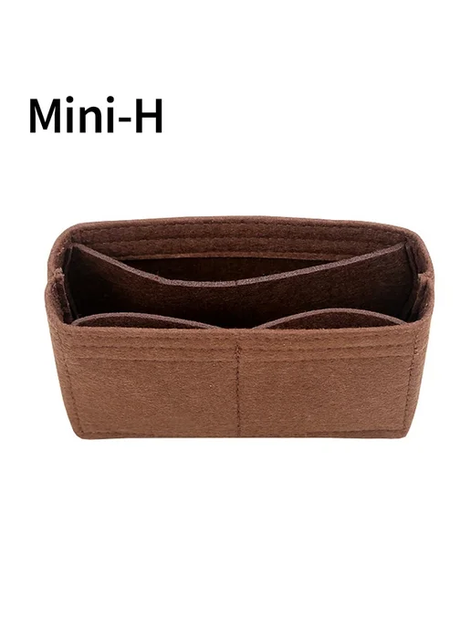 Органайзер для сумки Longchamp Mini-H, коричневый, коричневый