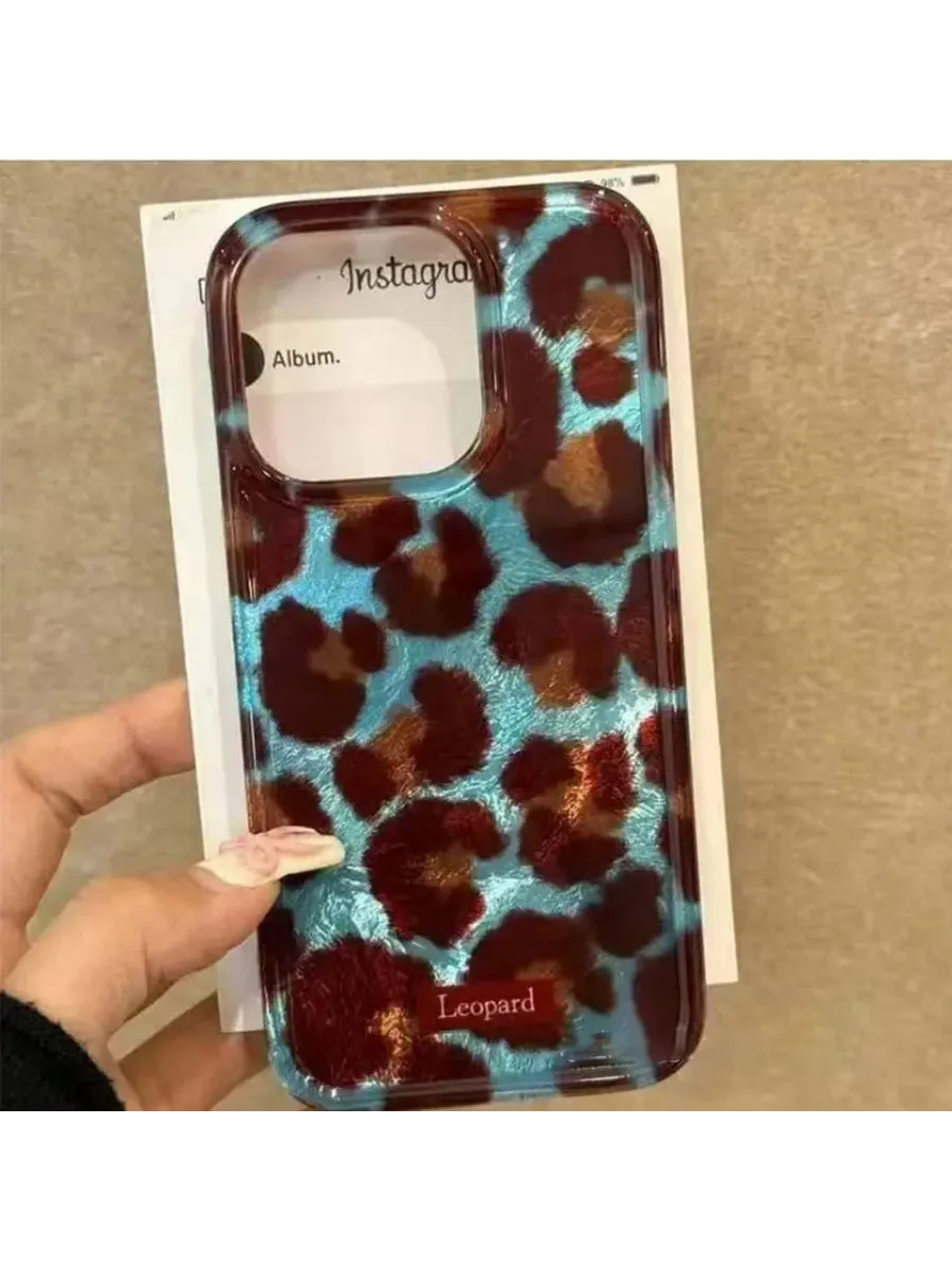 Чехол Samsung Galaxy Leopard, синий, Ybaowt90
