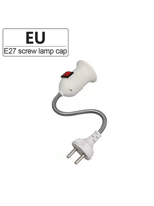 ctzsoop Поворотная лампочка E27 с выключателем, EU, цвет B, вариант