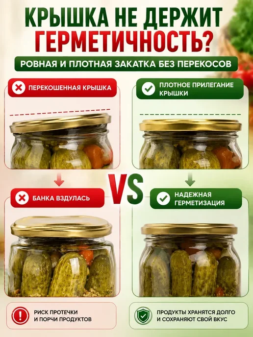EVRIM Закаточная машинка для банок, Россия, зеленый, фото 2