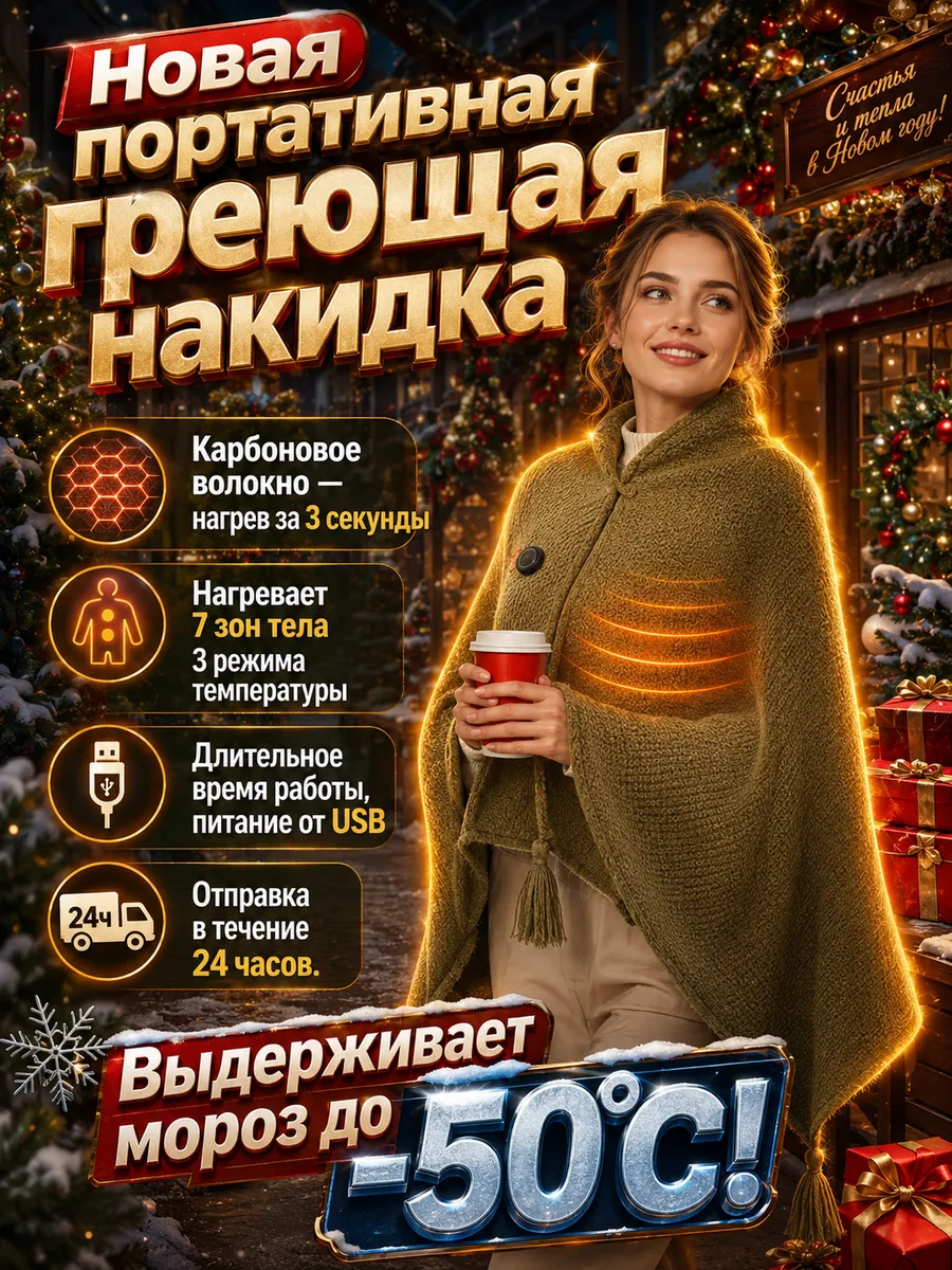 лед электроодеяло с подогревом теплый