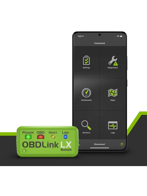Адаптер OBDLink LX с Bluetooth 3.0 для OBD2, вариант, фото 5