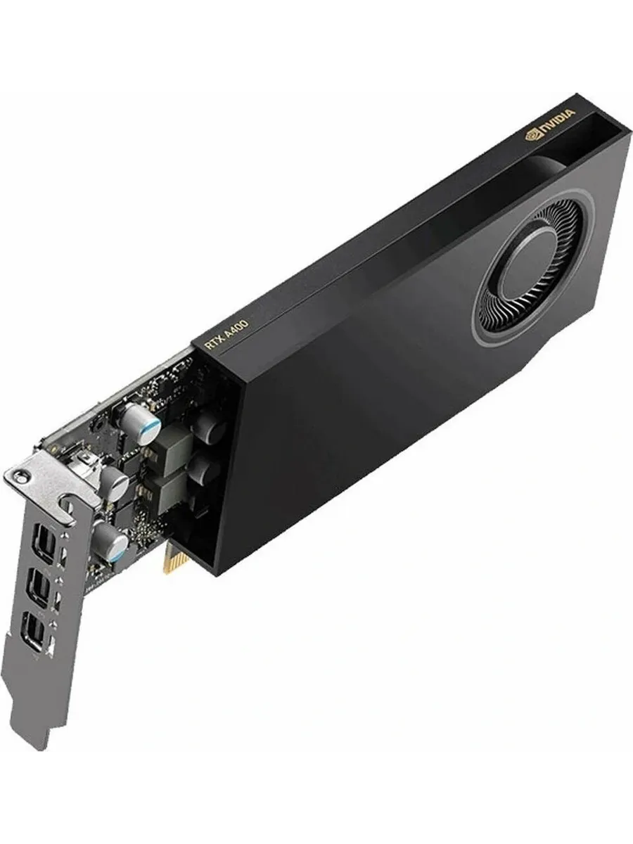 PNY Видеокарта PCI-E 4.0 A400 NVIDIA A400 4Gb
