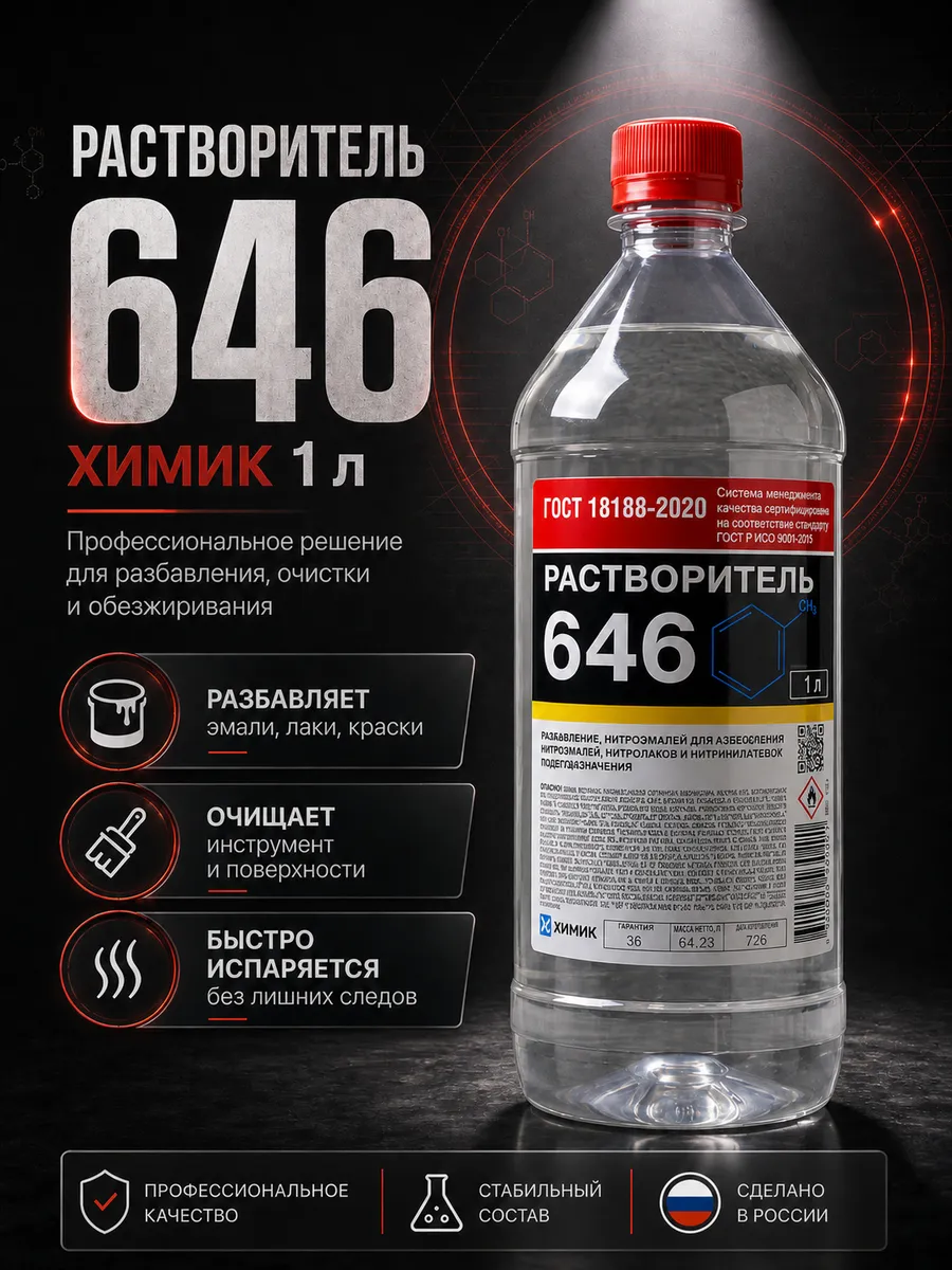 Раствориель 646 1 л. (универсальный)