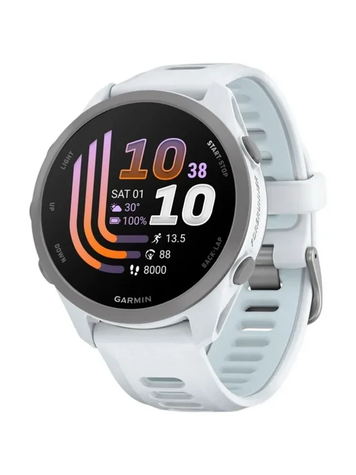 Garmin Смарт-часы Forerunner 170 42.6 мм бело-голубой, голубой, фото 3