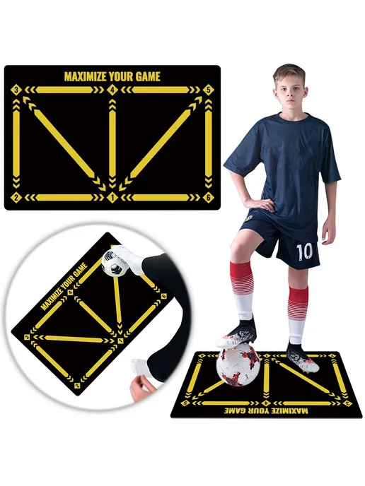 Мат для тренировок футбольных Non-Slip, для дома и улицы (Жё, вариант