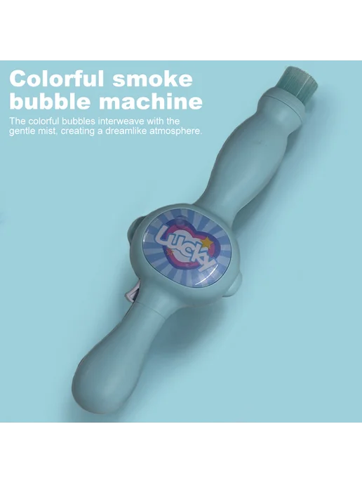 Детский пар bubble-смоук машинка, Rechargeable, синий, синий, фото 6