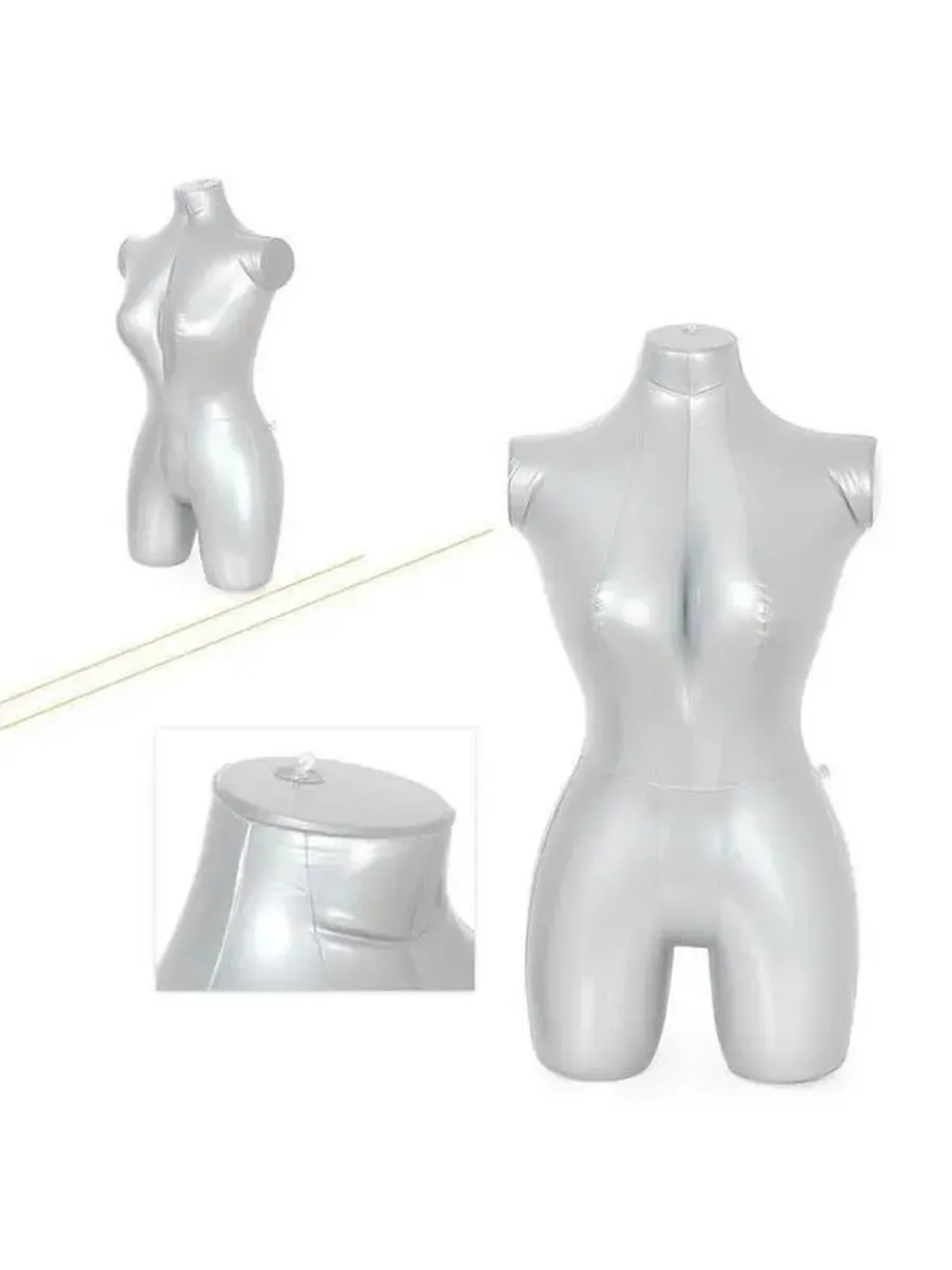 Женский полнотелый надувной манекен S