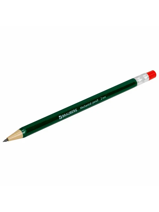 Brauberg Механический карандаш 2 мм с точилкой, 2 шт, 2 шт, фото 8
