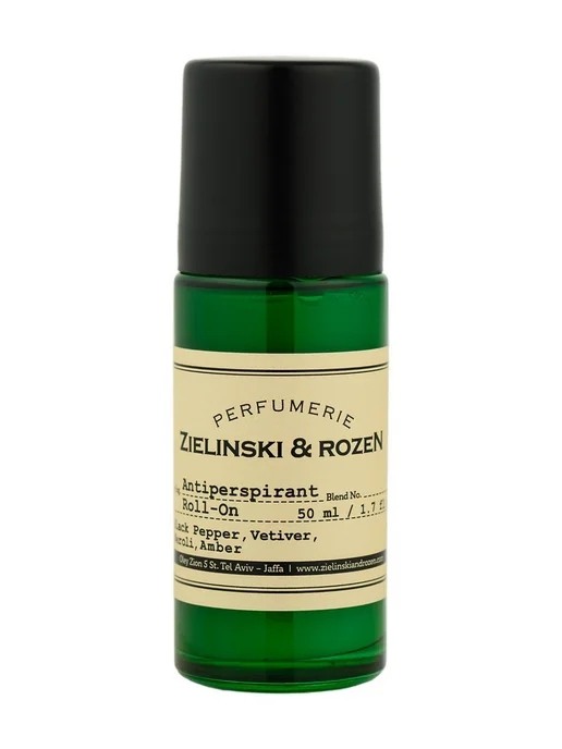 ZIELINSKI & ROZEN Дезодорант для тела Черный Перец, Ветивер, Нероли, Амбра шар…, черный