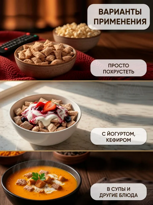 Витьба Ржаные отруби с гречкой клетчатка без сахара для похудения, вариант, фото 5