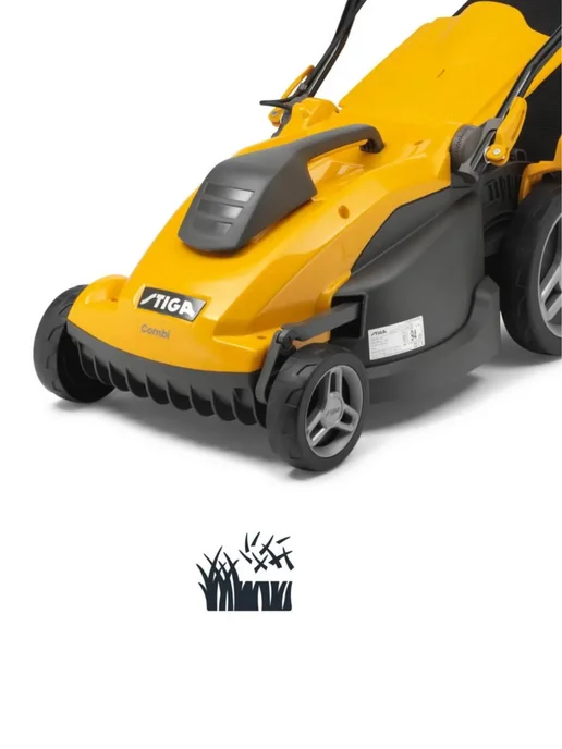 STIGA Газонокосилка электрическая Combi 340c арт. 294380068 ST2, 1600 Вт, 40 л, фото 5