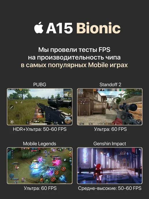 Смартфон Apple iPhone 13 Pro 128 ГБ, серебристый, фото 6
