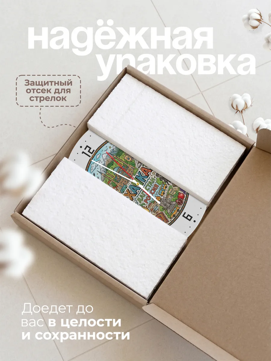 Часы настенные "Махачкала" — фото 11