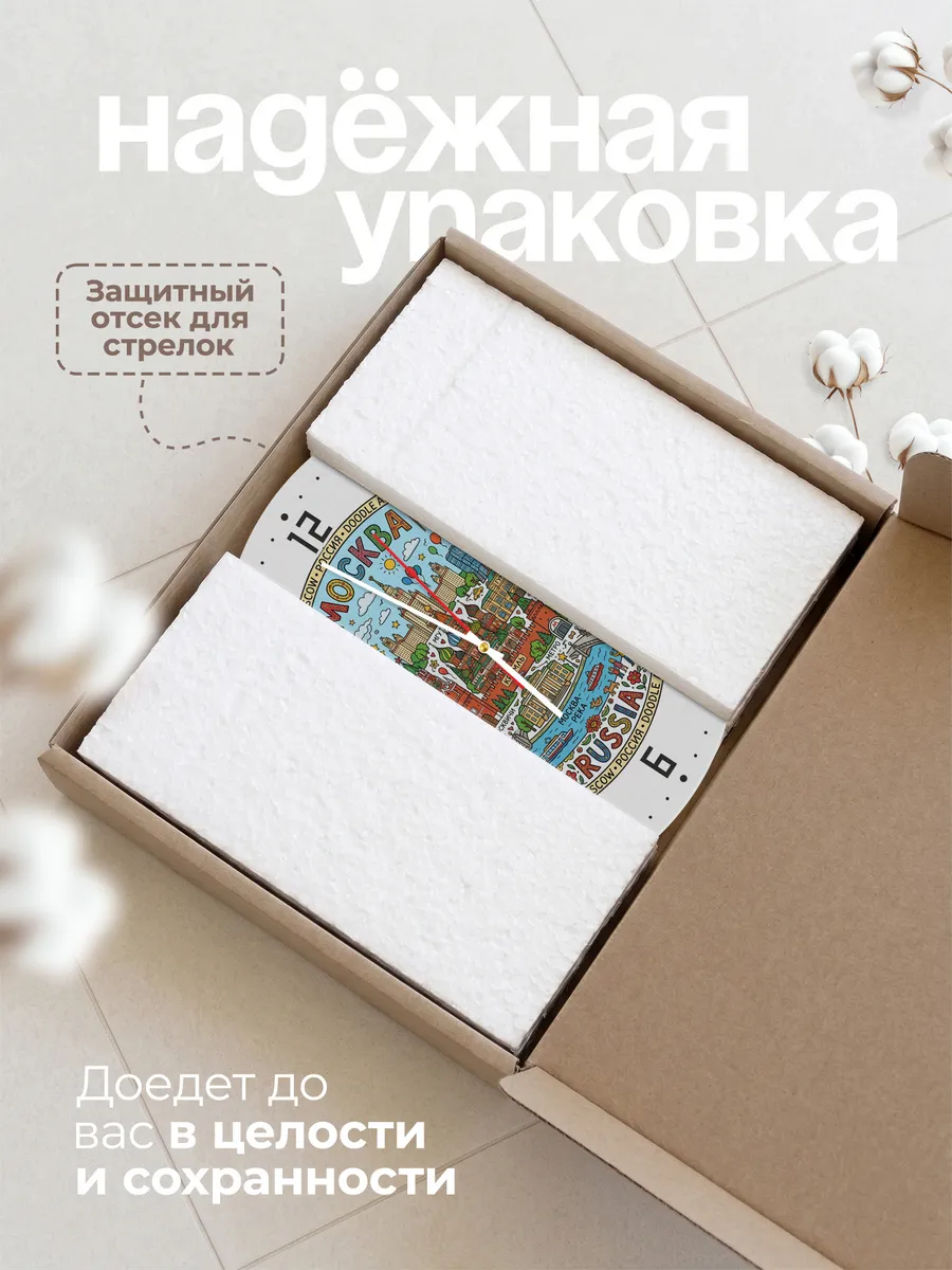 Часы настенные "Москва" — фото 11