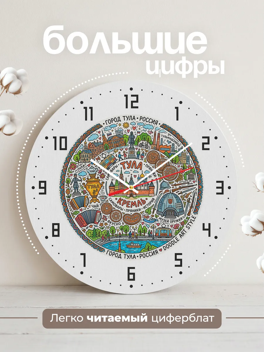 Часы настенные "Тула" — фото 4