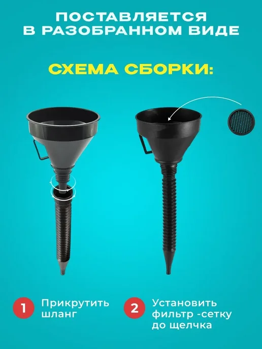 Воронка для бензина, вариант, фото 2
