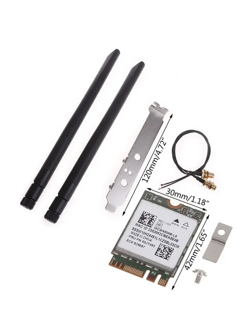 Wi-Fi карта BCM94350Z 802.11ac BT4.0 Mini PCI-E, вариант, фото 2