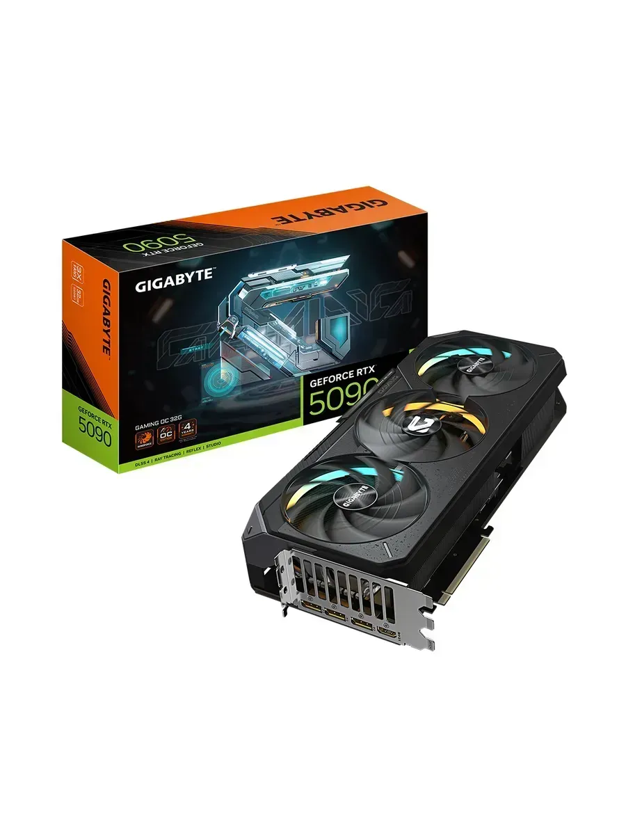 Gigabyte Видеокарта (GV-N5090GAMING OC-32GD) RTX5090 GAMING OC 32G