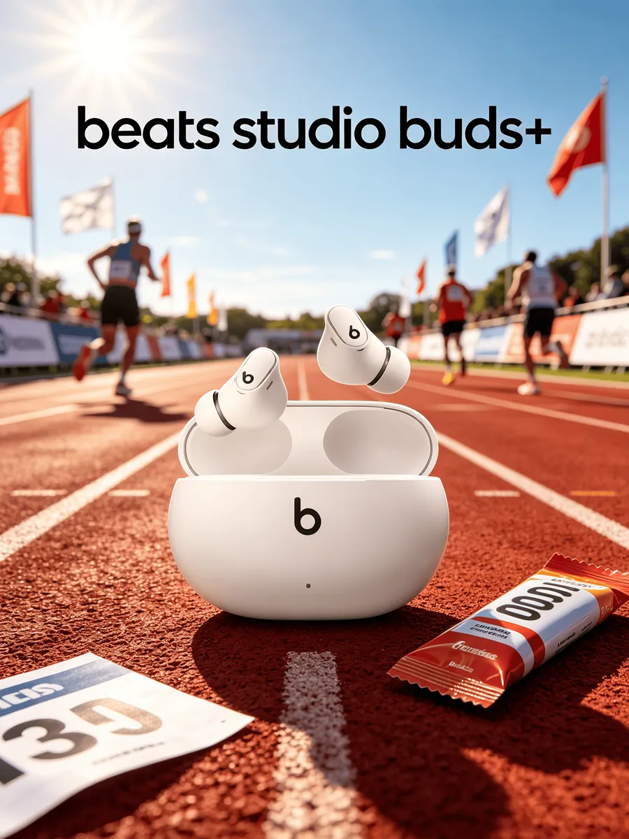 beats Studio Buds + с ANC белые