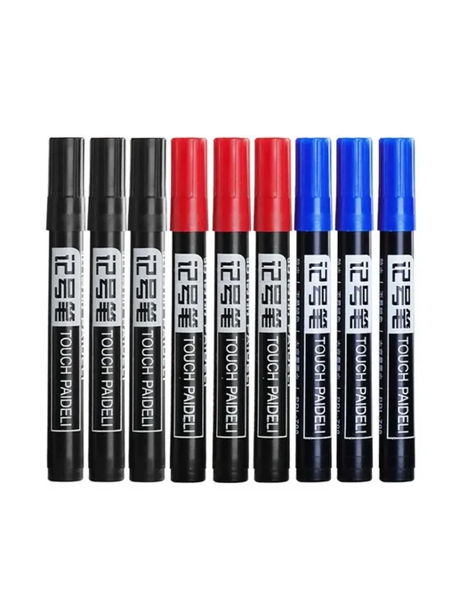 Маркировочная ручка Красный Red-10PCS, 10 шт