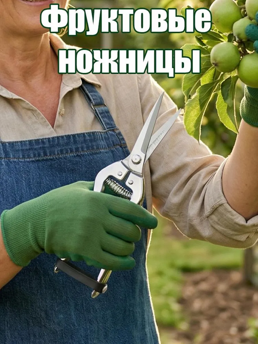 Садовые ножницы для плодовых деревьев нержавеющая сталь